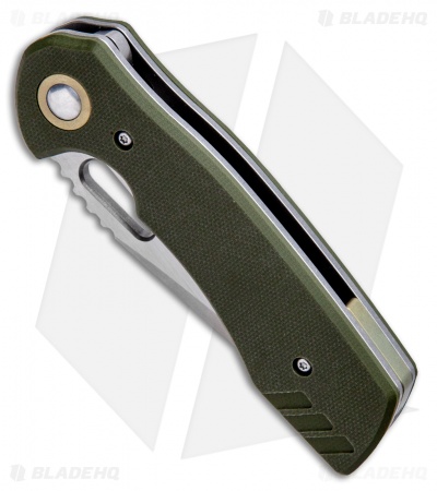 BRS E-Volve Nomad Liner Lock Knife OD Green G-10 (3.25" Stonewash)