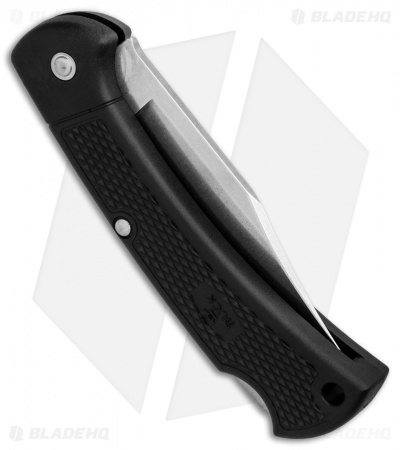 Buck 112 Ranger LT Lockback Folding Knife Black (3" Satin)
