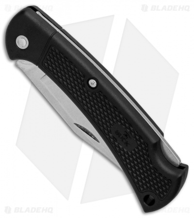 Buck 112 Ranger LT Lockback Folding Knife Black (3" Satin)