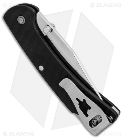 Buck 112 Slim Pro Lockback Knife Black G-10 (3" Satin)