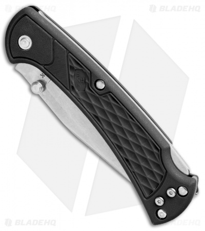 Buck 112 Slim Select Lockback Folding Knife Black GFN  (3" Satin)