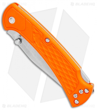 Buck 112 Slim Select Lockback Knife Blaze Orange (3" Satin) 0112ORS
