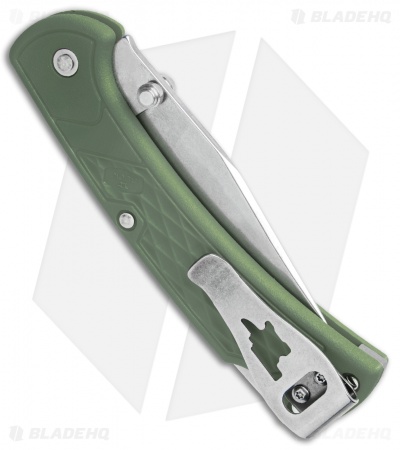 Buck 112 Slim Select Lockback Knife OD Green (3" Satin) 0112ODS2