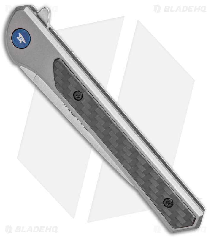 Buck 264 Cavalier Frame Lock Knife Aluminum w/ Carbon Fiber (3.6" SW 7Cr17)