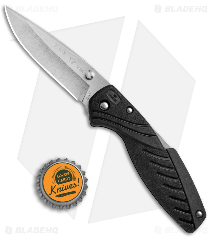 Buck 365 Rival II Lock Back Knife (3.25" Stonewash)