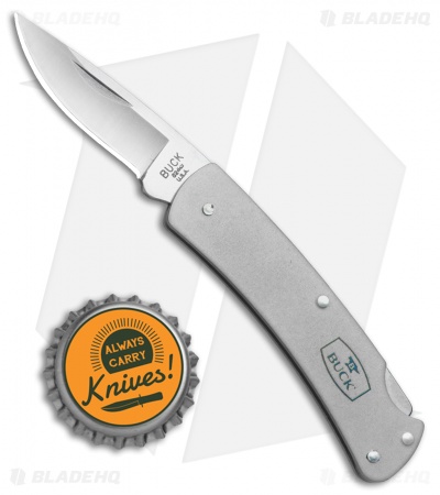 Buck Alumni Lockback Knife Gray Al (1.8" Stonewash) 0524GYS