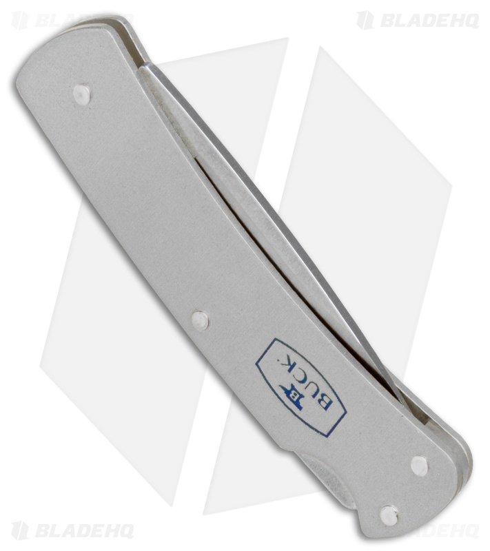 Buck Alumni Lockback Knife Gray Al (1.8" Stonewash) 0524GYS