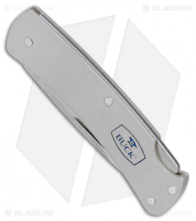 Buck Alumni Lockback Knife Gray Al (1.8" Stonewash) 0524GYS
