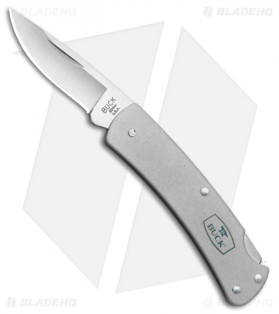 Buck Alumni Lockback Knife Gray Al (1.8" Stonewash) 0524GYS