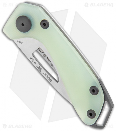 Buck Budgie Frame Lock Knife Natural G-10 (2" Satin)