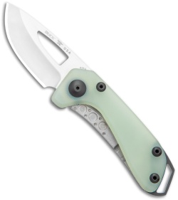 Buck Budgie Frame Lock Knife Natural G-10 (2" Satin)