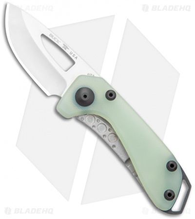 Buck Budgie Frame Lock Knife Natural G-10 (2" Satin)