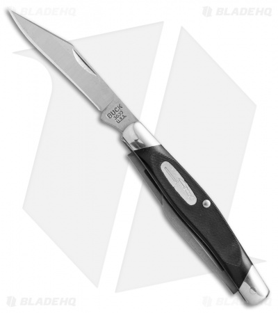 Buck Cadet Pocket Knife 3.25" Black Valox 0303BKS