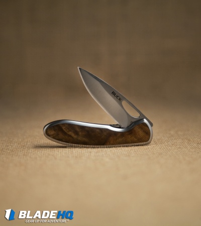 Buck Graduate Liner Lock Knife Burlwood (2.375" Satin)