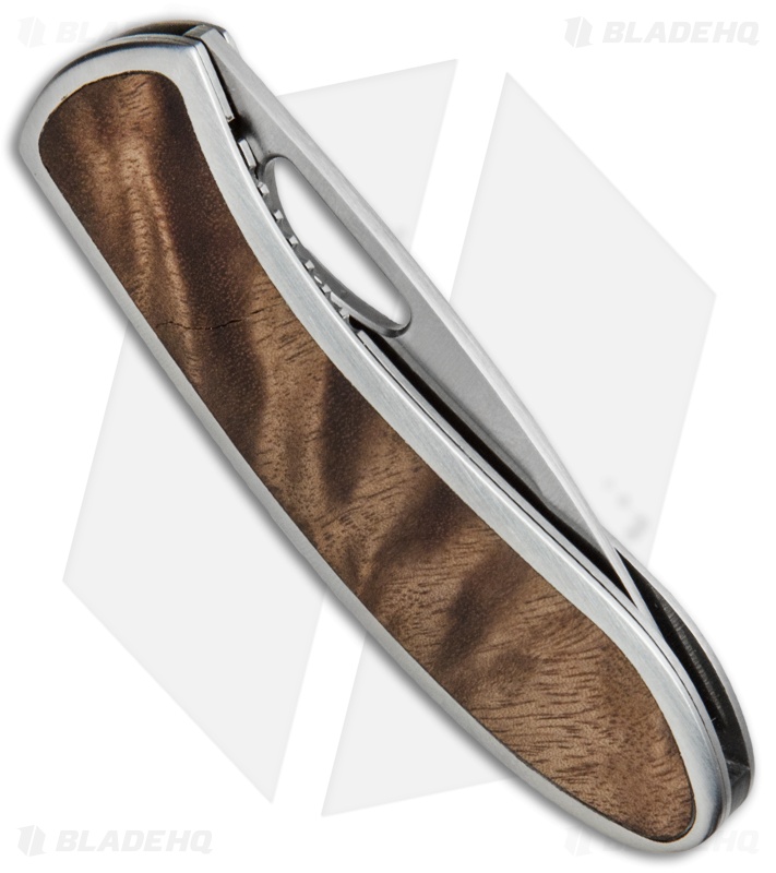 Buck Graduate Liner Lock Knife Burlwood (2.375" Satin)