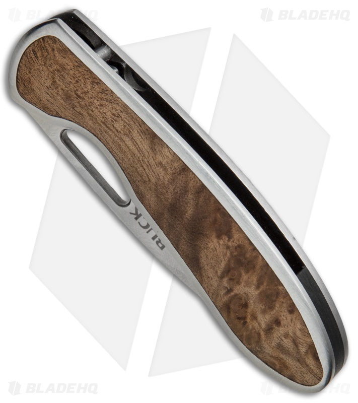 Buck Graduate Liner Lock Knife Burlwood (2.375" Satin)