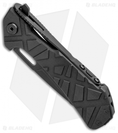 Buck Marksman Tanto Folding Knife (3.5" Black) 0831BKS-B