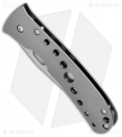 Buck Knives Mayo North Shore Liner Lock Knife Gun Metal (3.1" Satin) B173-00-0