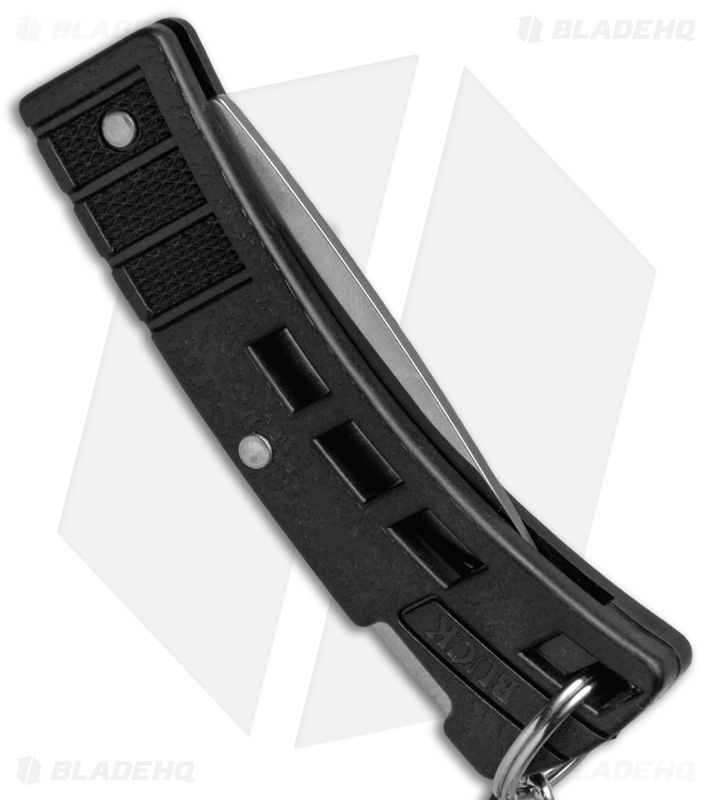 Buck MiniBuck Lock Back Folding Knife Keychain (1.8" Satin)  0425BKSVP