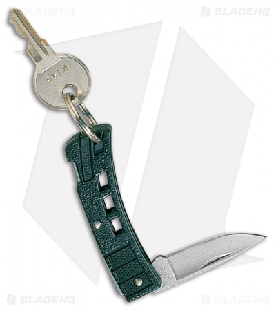 Buck MiniBuck Folding Keychain Knife Black (1.875" Satin) 0425BKS-B