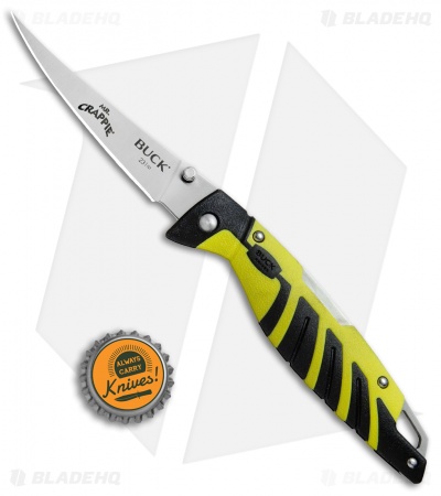 Buck Mr. Crappie Slab Shaver Lock Back Knife (3.875