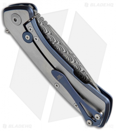 Buck Onset Legacy Collection L.E. Frame Lock Knife Titanium (3.5" Damasteel)