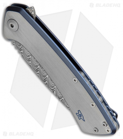 Buck Onset Legacy Collection L.E. Frame Lock Knife Titanium (3.5" Damasteel)
