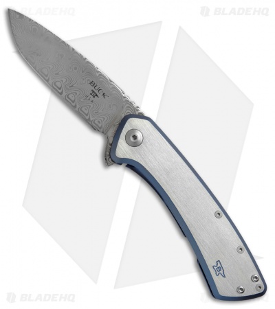 Buck Onset Legacy Collection L.E. Frame Lock Knife Titanium (3.5" Damasteel)