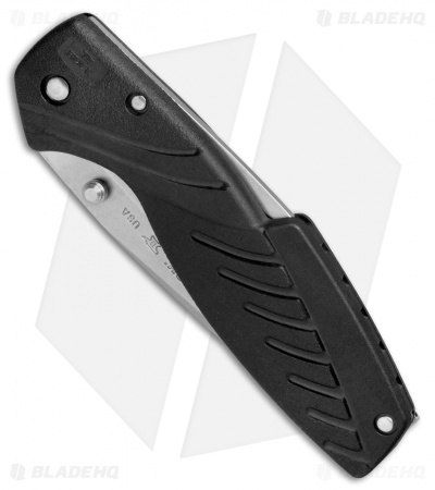 Buck Rival III Lockback Knife Black (3.6" Stonewash) 0366BKS