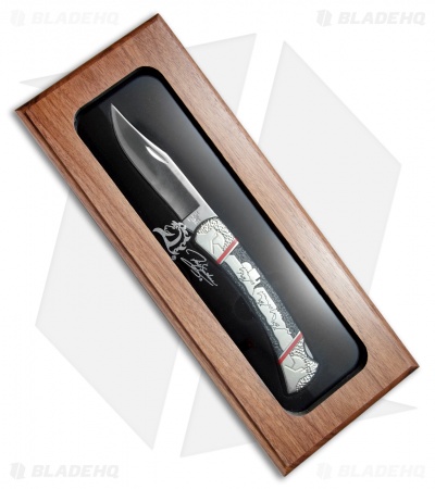 Buck Running Free L.E. Lockback Knife Black Jet Jasper (3.75" Mirror) 110YISLE1