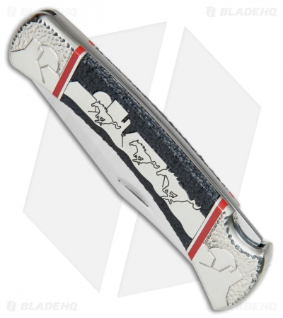 Buck Running Free L.E. Lockback Knife Black Jet Jasper (3.75" Mirror) 110YISLE1