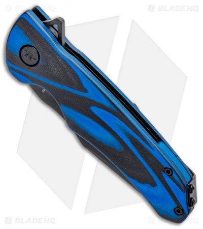 Buck Sprint Ops Pro Liner Lock Knife Blue/Black G-10 (3.125" Black) 0842BLS