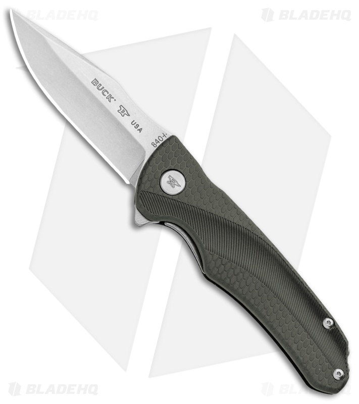 Buck Sprint Select Liner Lock Knife OD Green GFN (3" Satin) 0840GRS