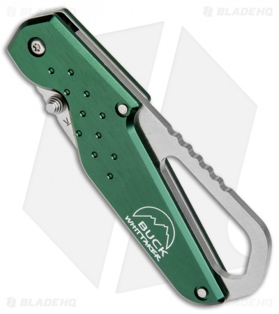 Buck Whittaker Approach Liner Lock Knife OD Green (2.625" Satin Serr)