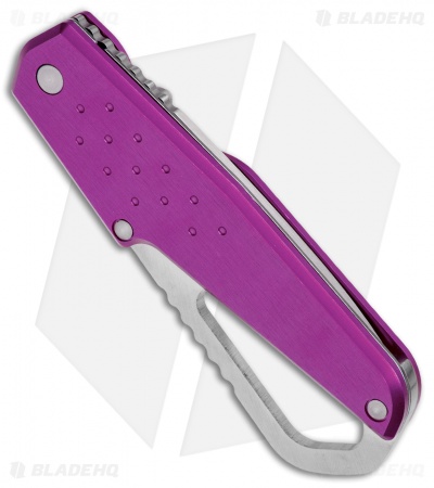 Buck Whittaker Approach Liner Lock Knife Purple (2.625" Satin Serr)