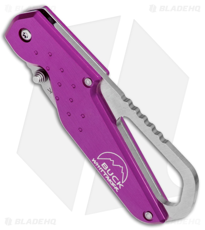 Buck Whittaker Approach Liner Lock Knife Purple (2.625" Satin Serr)