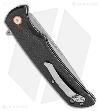 Buck Haxby Liner Lock Knife Carbon Fiber (3.875" Satin) 0259CFS