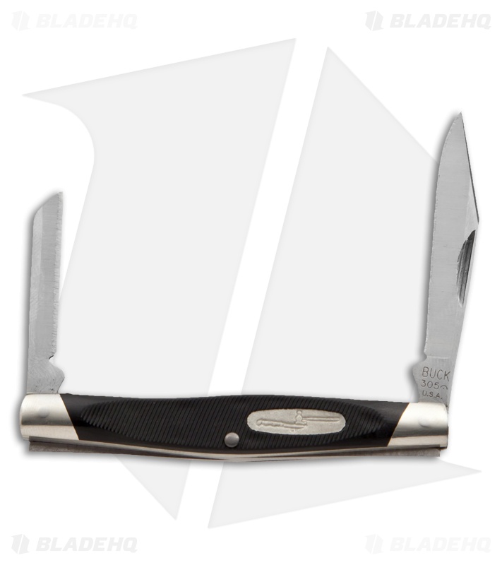 Buck Lancer Knife 2.625" Black Valox 0305BKS