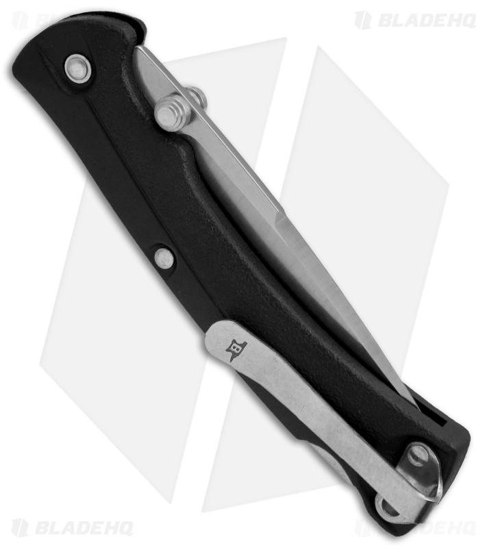 Buck Bucklite Max Small Folding Knife Black (2.75" Satin Plain) 0484BKS