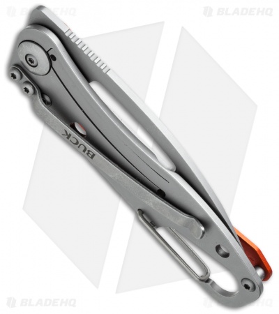 Buck Apex Frame Lock Knife Orange (2.625" Satin) 0818ORS