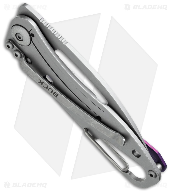 Buck Apex Frame Lock Knife Purple (2.625" Satin) 0818PPS
