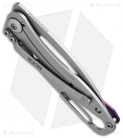 Buck Apex Frame Lock Knife Purple (2.625" Satin) 0818PPS