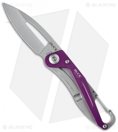 Buck Apex Frame Lock Knife Purple (2.625" Satin) 0818PPS