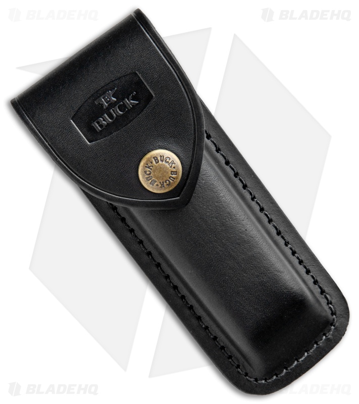 Buck 110 Manual Folding Knife Black Ebony (3.75" Satin) 0110BRS