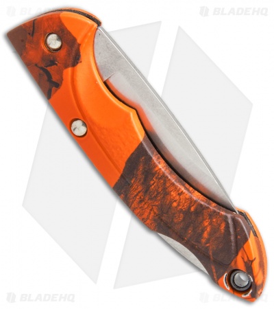 Buck Nano Bantam Lockback Knife Mossy Oak Blaze Camo (1.88" Satin) 0283CMS9-B