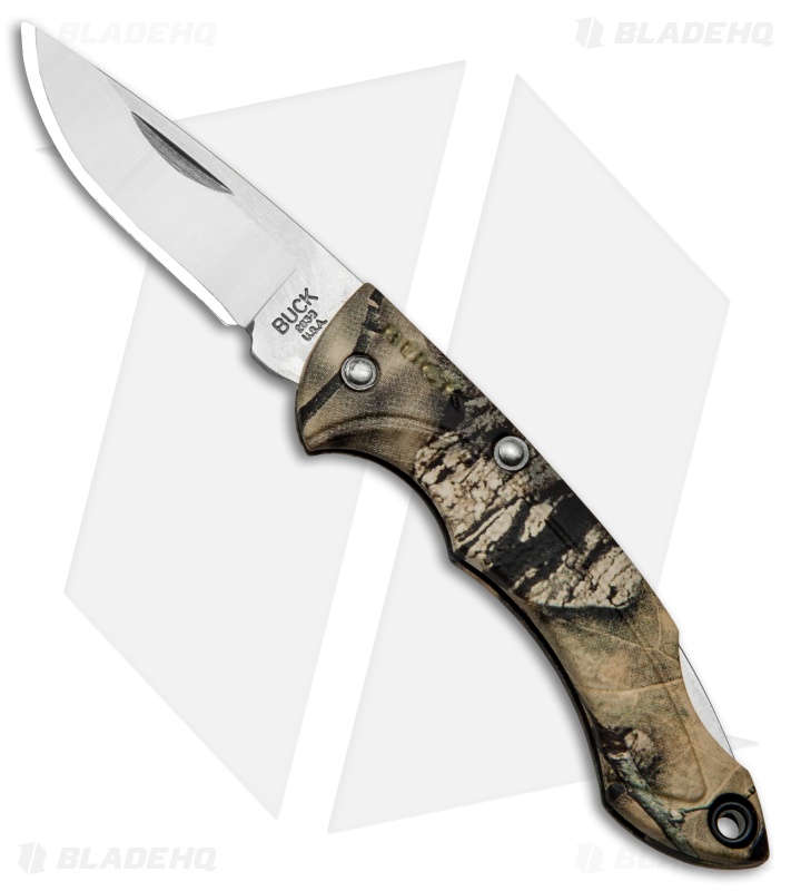 Buck Nano Bantam Lockback Knife Mossy Oak B.U.C. Camo (1.875" Satin) 0283CMS24-B
