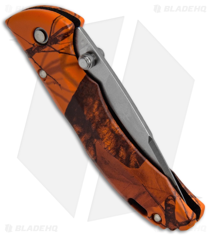 Buck Bantam BBW Lockback Knife Mossy Oak Blaze Camo (2.75