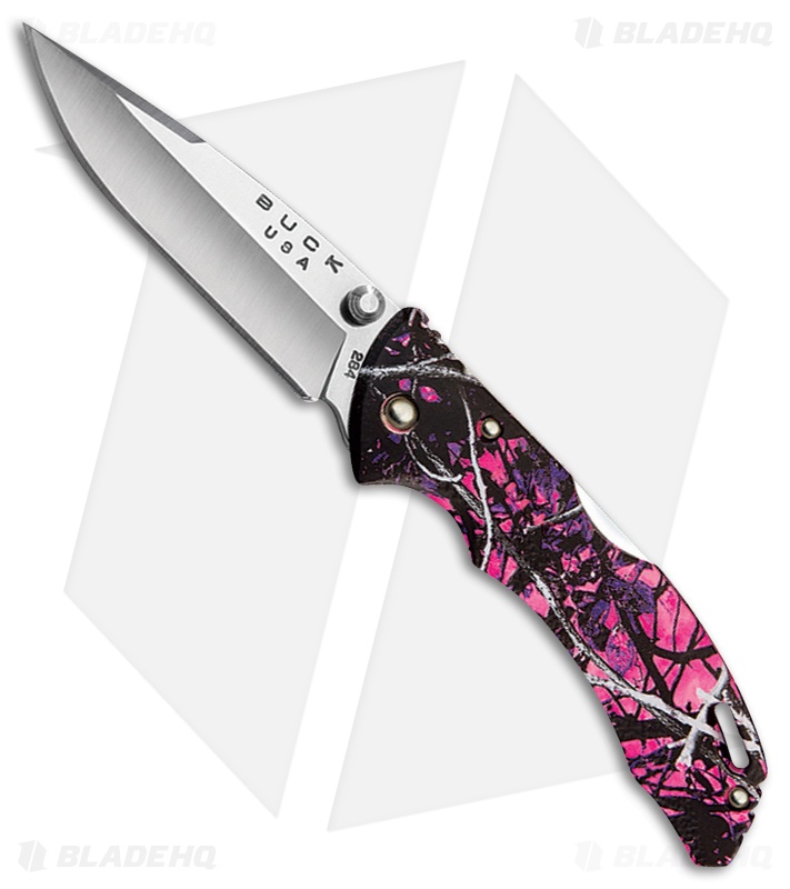 Buck Bantam BBW Lockback Knife Muddy Girl Camo (2.75