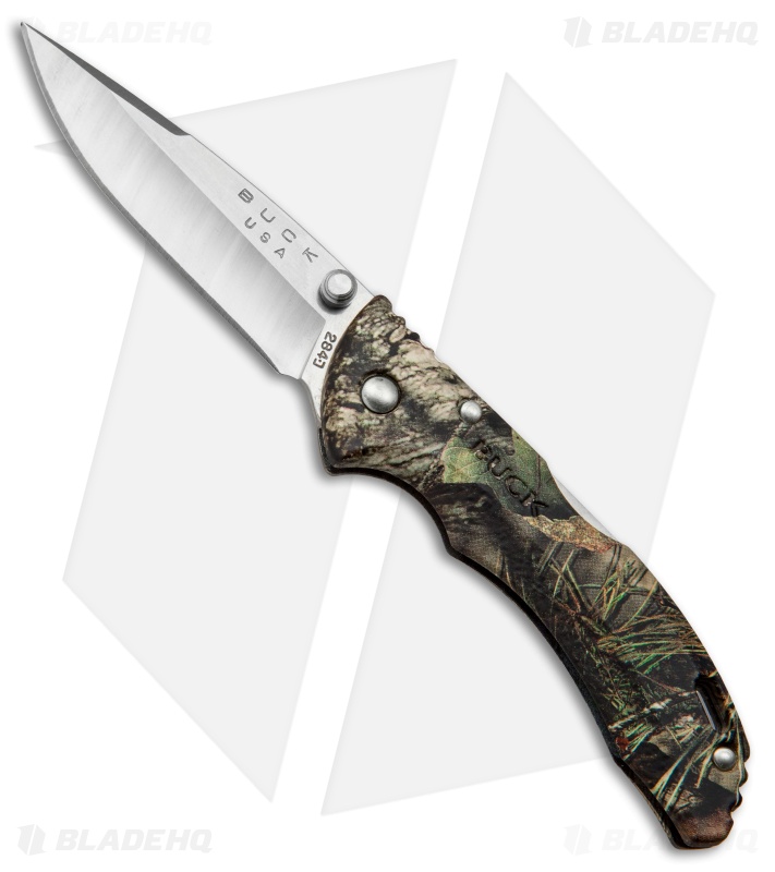 Buck Bantam BBW Lockback Knife Mossy Oak B.U.C. Camo (2.75" Satin) 0284CMS24