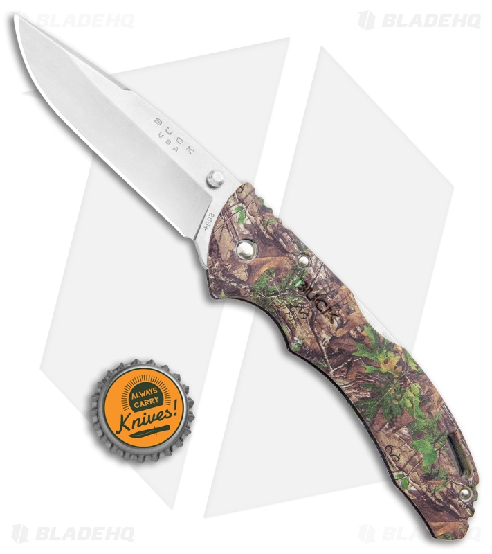 Buck Bantam BHW Lockback Knife Realtree Xtra Green (3.6" Satin